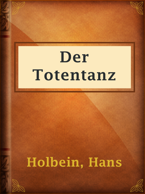 Title details for Der Totentanz by Hans Holbein - Available